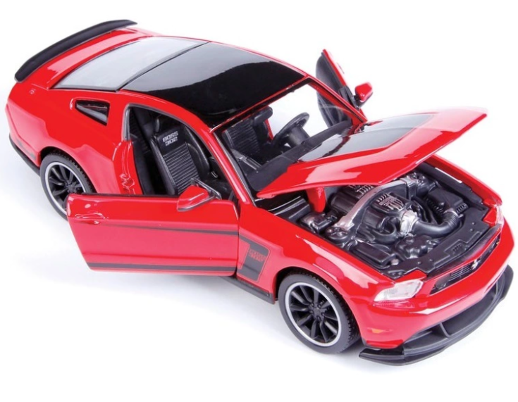 Assembly Line: 1:24 Ford Mustang Boss 302 Maisto