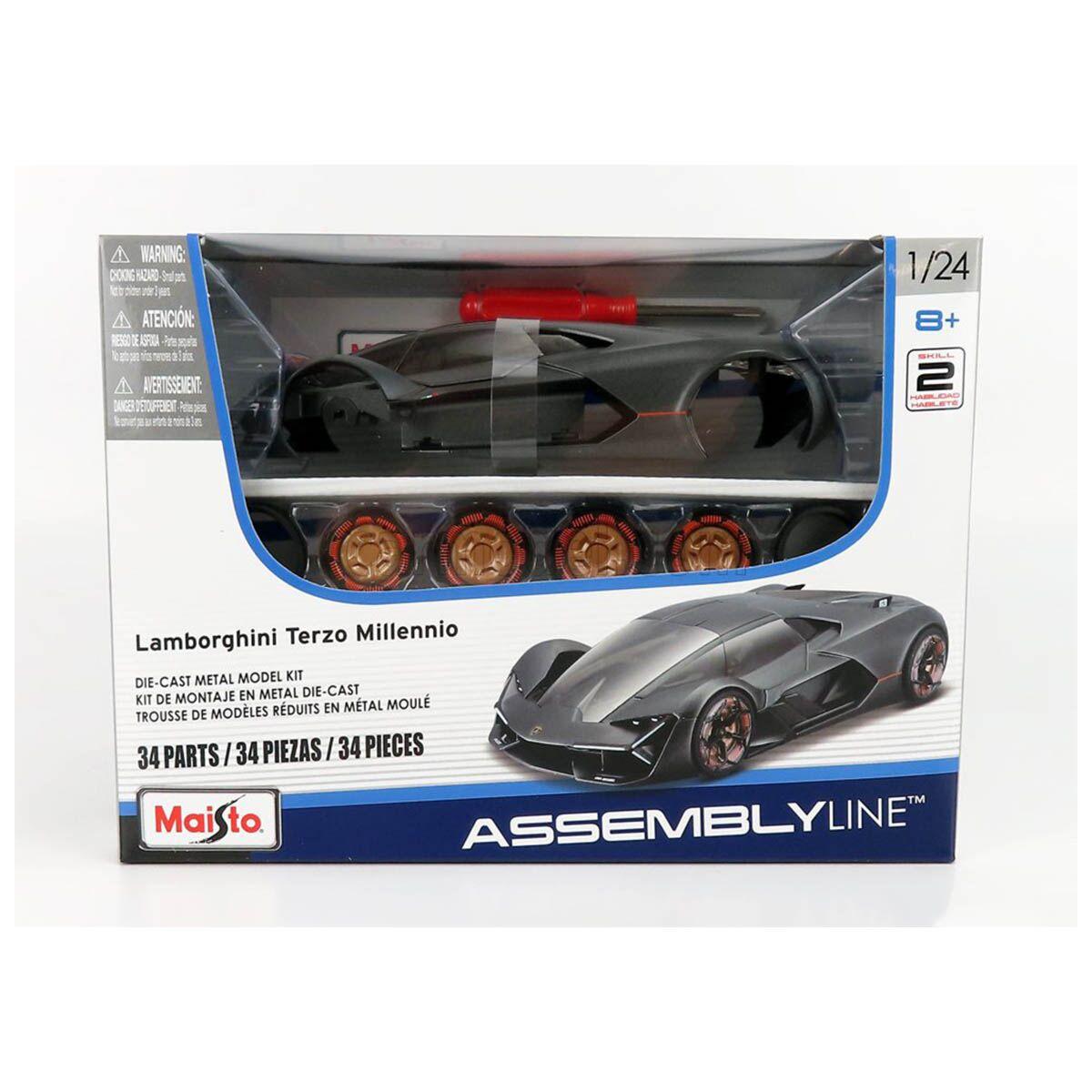 Assembly Line: 1:24 Lamborghini Terzo Millennio Maisto