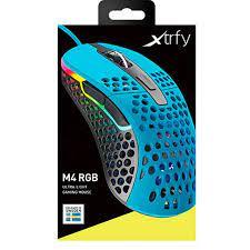 Мышь игровая/Gaming mouse Xtrfy M4 Miami Blue - фото 1 - id-p104258335