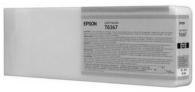 Картридж Epson T6367 Light Black для Stylus Pro 7890/7900/9900/WT7900 C13T636700, фото 1