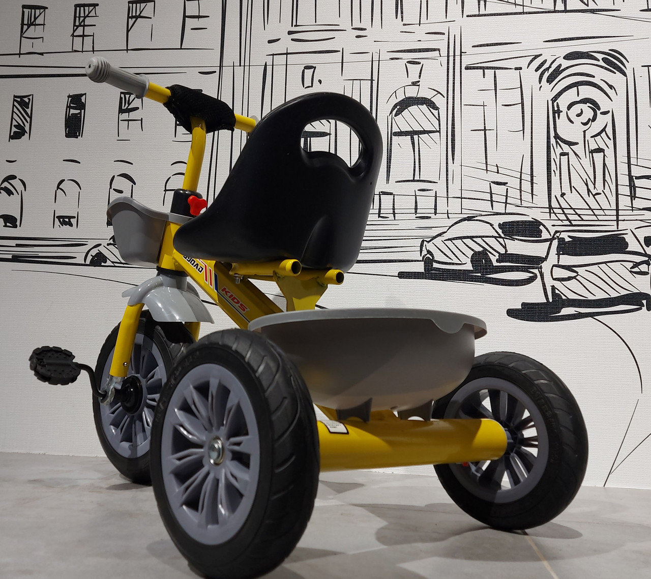 Доступный детский трехколесный велосипед "SYDAD". Kaspi RED. Рассрочка. - фото 6 - id-p104251311