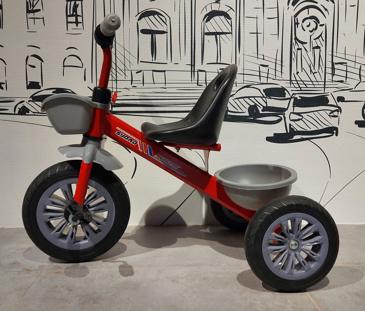 Недорогой детский трехколесный велосипед "SYDAD". Kaspi RED. Рассрочка. - фото 7 - id-p104261432