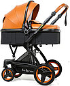 Детская коляска прогулочная для детей новорожденных трансформер Belecoo 3в1 до 3 лет автокресло, фото 4