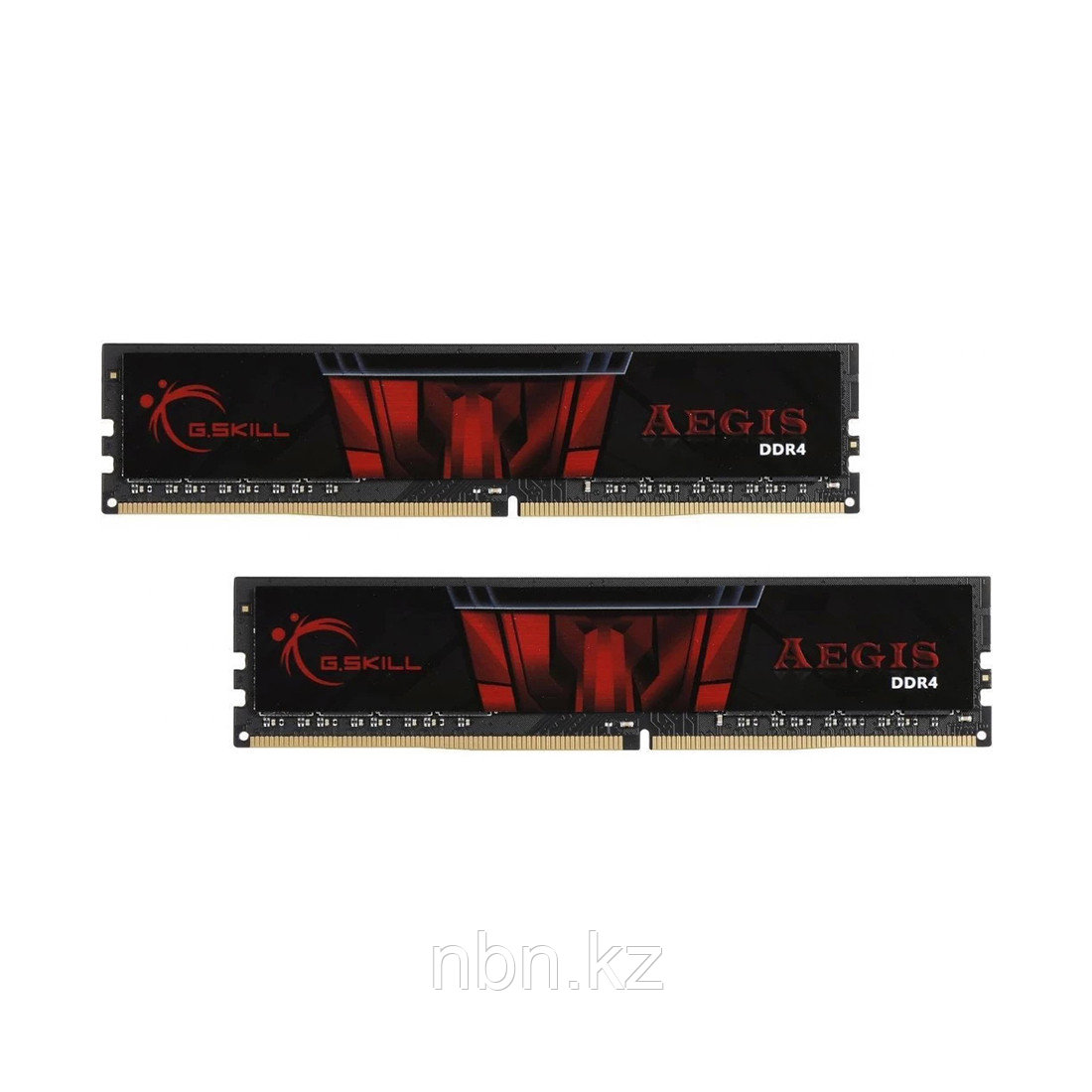 Комплект модулей памяти G.SKILL Aegis F4-2400C17D-8GIS DDR4 8GB (Kit 2x4GB) 2400MHz - фото 3 - id-p104261668