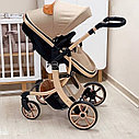 Детская коляска для детей Aimile 2в1 прогулочная для новорожденных трансформер универсальная всесезонная, фото 6