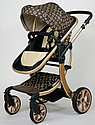 Детская коляска для детей Aimile 2в1 прогулочная для новорожденных трансформер универсальная всесезонная, фото 2