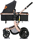 Детская коляска для детей Aimile 2в1 прогулочная для новорожденных трансформер универсальная всесезонная, фото 5