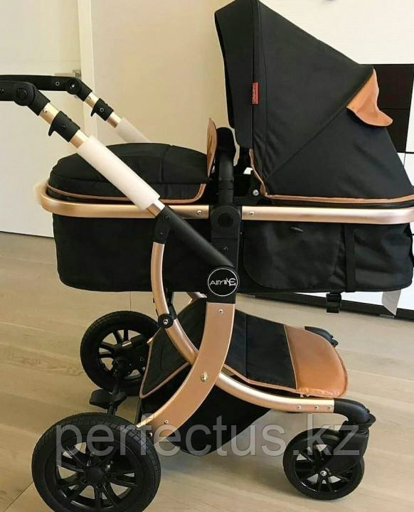 Детская коляска для детей Aimile 2в1 прогулочная для новорожденных трансформер универсальная всесезонная - фото 6 - id-p104263251