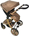 Детская коляска для детей Aimile 2в1 прогулочная для новорожденных трансформер универсальная всесезонная, фото 4