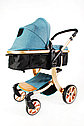 Детская коляска для детей Aimile 2в1 прогулочная для новорожденных трансформер универсальная всесезонная, фото 5
