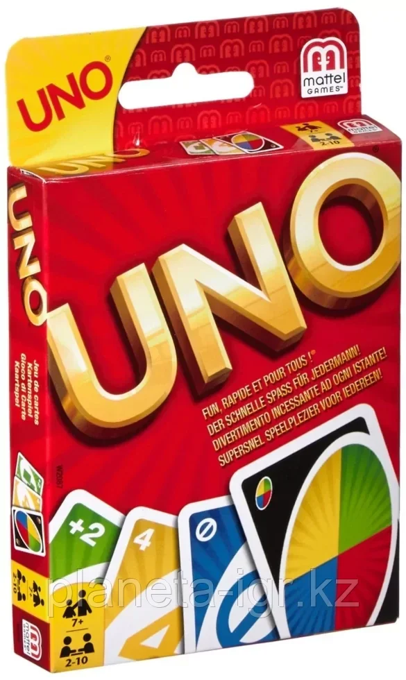 Настольная игра: Uno (Уно) | Mattel