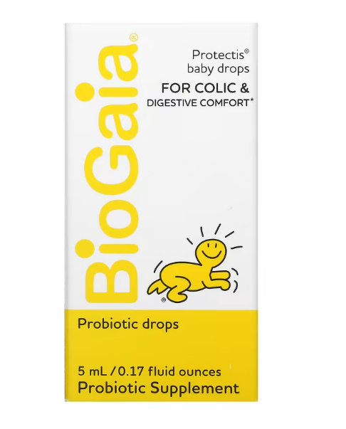 BioGaia, Protectis, детские капли против колик и для улучшения пищеварения, 5 мл (0,17 жидк. унции)