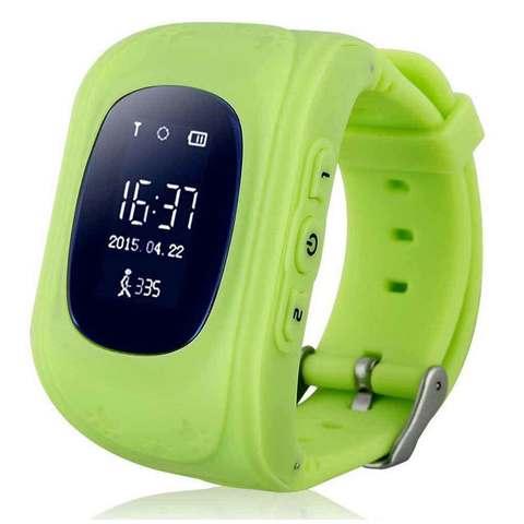 Умные часы для детей с GPS-трекером Smart Baby Watch Q50 (Зеленый камуфляж) - фото 4 - id-p104265016