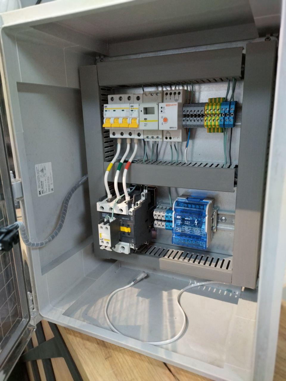 Ящик управления освещением ЯУО9602-3574 IP54; контактор 32А; фотореле; - фото 4 - id-p104266468
