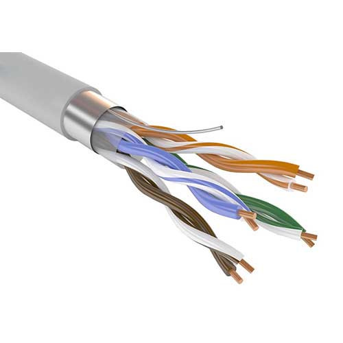 F/UTP-5e 4х2хAWG 24/1 PVC Казэнергокабель