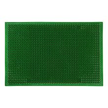 Коврик придверный «Травка» ПВХ 38х58 см цвет зелёный