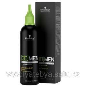 Несмываемый тоник против перхоти Schwarzkopf 3D Men Anti-Dandruff Tonic 150 мл
