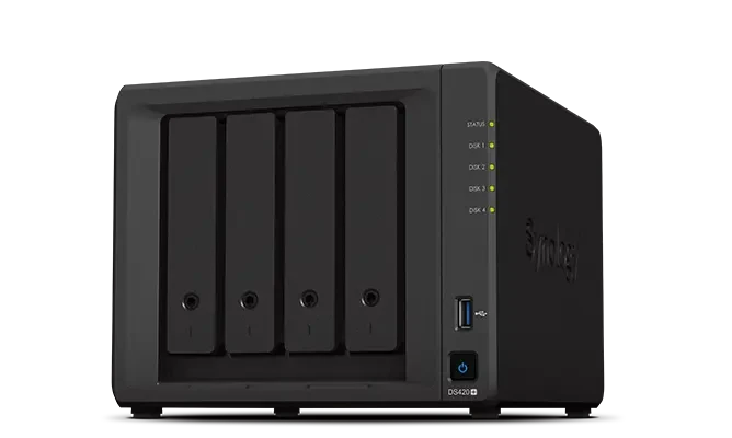 Сетевое оборудование Synology DS420+ Сетевой накопитель NAS-сервер Synology DiskStation 4xHDD