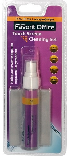 Чистящий набор FavoritOffice Touch Screen Cleaning Set чистящий гель+многоразовая салфетка для экрана