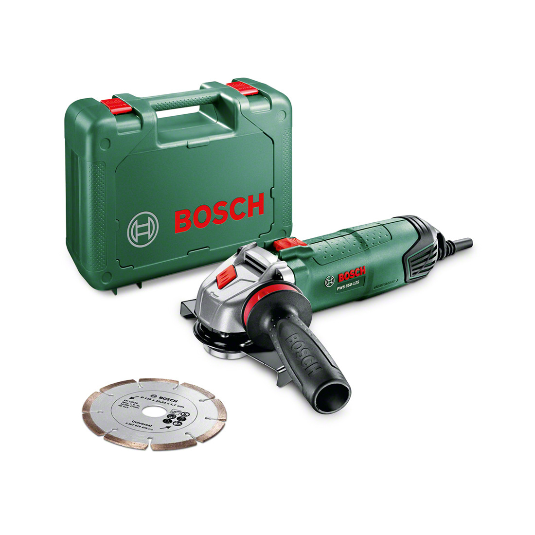 Угловая шлифмашина BOSCH PWS 850-125 - фото 3 - id-p104289385