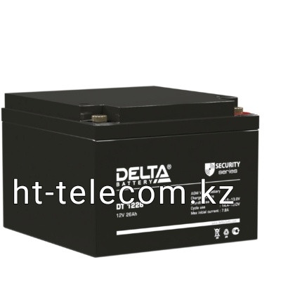 Аккумуляторная батарея Delta DT 1226 (12V / 26Ah)