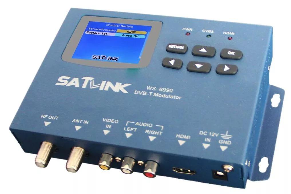 Модулятор WS 6990 SatLink DVB - T HDMI