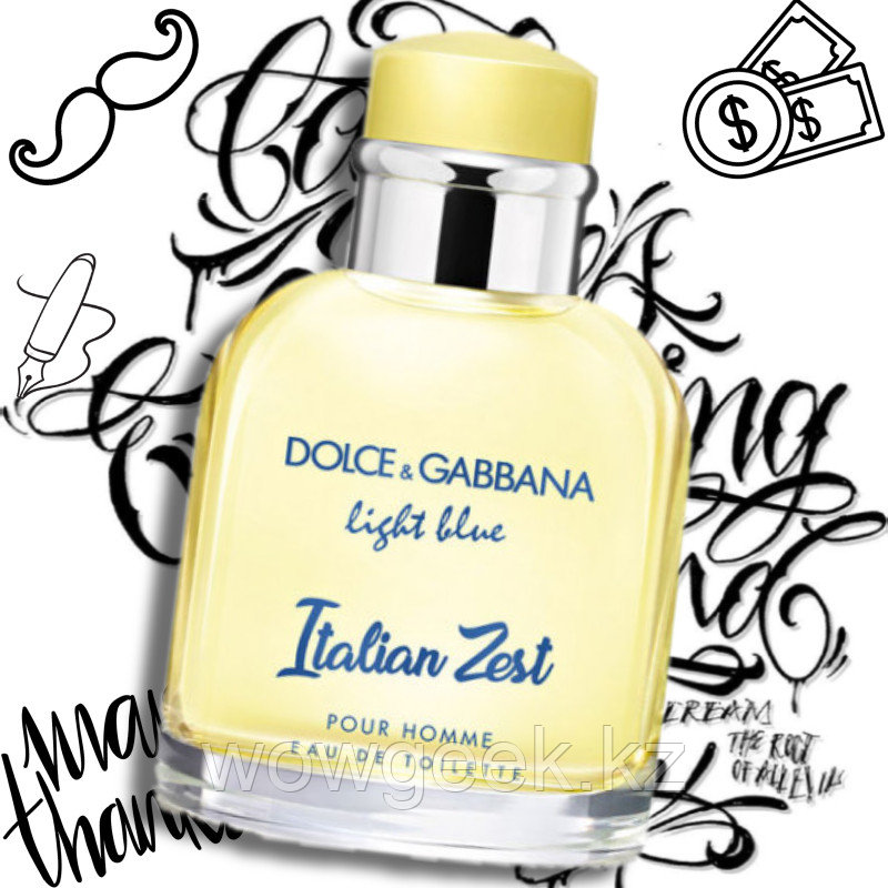 Мужская туалетная вода Dolce & Gabbana Light Blue Italian Zest pour homme