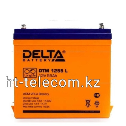 Аккумуляторная батарея Delta DTM 1255 L (12V / 55Ah) - фото 1 - id-p104296533