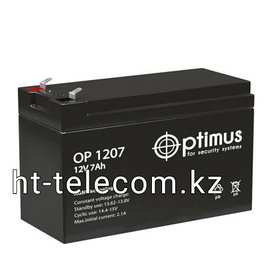 Аккумуляторная батарея Optimus OP 1207 (12V / 7Ah)