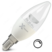 Светодиодная диммируемая лампа X-flash LED E14 6W 3000K 220V