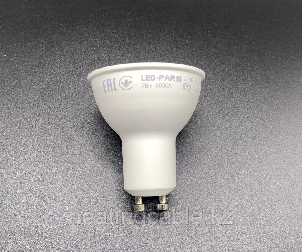 Светодиодная лампа IEK GU10 7W 3000К - фото 4 - id-p104297895
