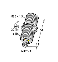 Ультразвуковой датчик TURCK RU300U-M30E-LI8X2-H1151