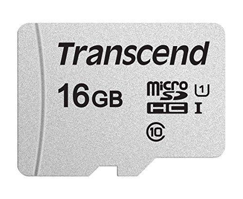 Transcend TS16GUSD300S Карта памяти MicroSD 16GB Class 10 U1