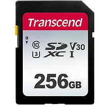 Transcend TS256GSDC300S Карта памяти SD 16GB Class 10 U1
