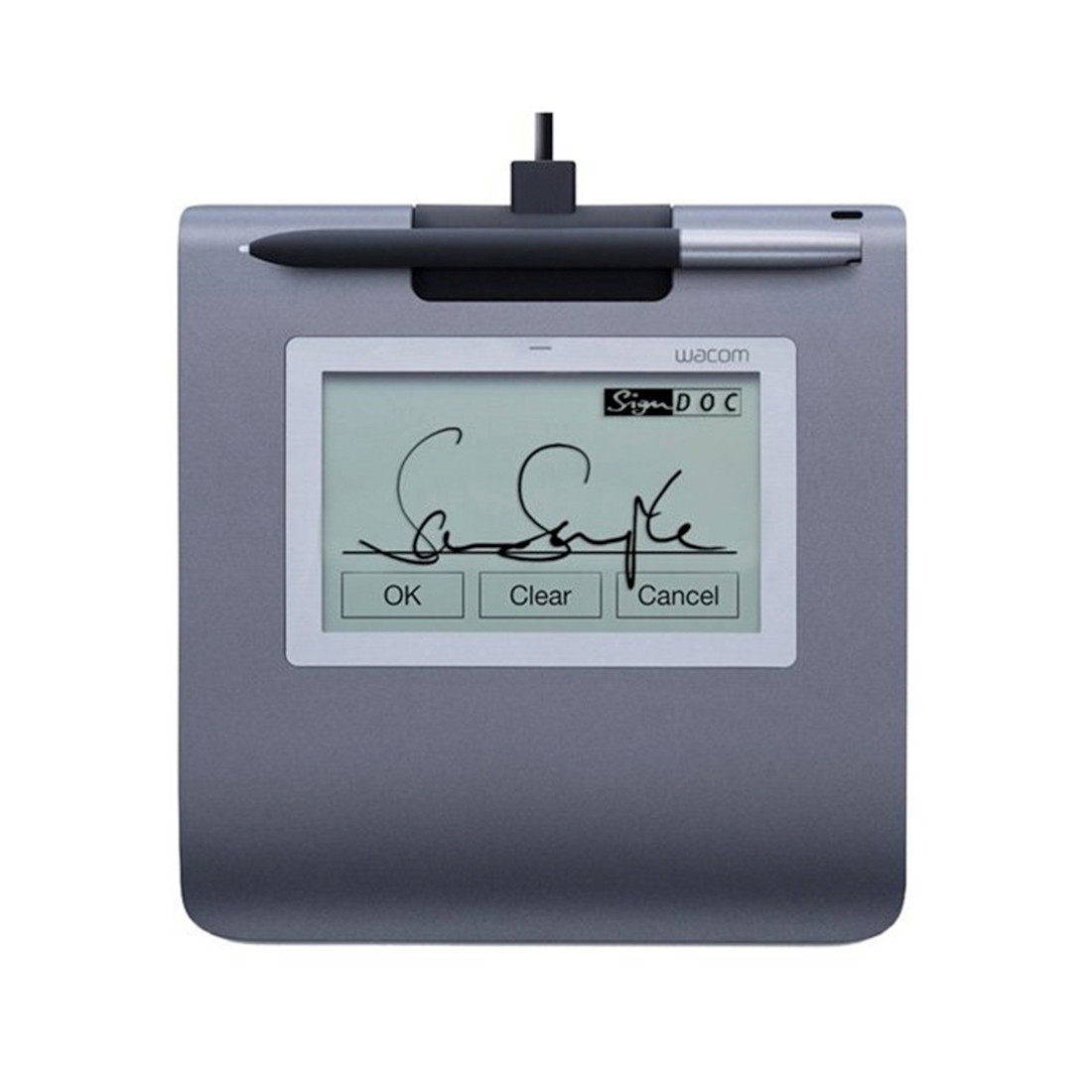 Планшет для цифровой подписи Wacom LCD Signature Tablet (STU-430-CH2) Серый