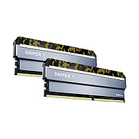 Комплект модулей памяти G.SKILL SniperX F4-2666C19D-16GSXK (Kit 2x8GB) DDR4 16GB DIMM Серебристый