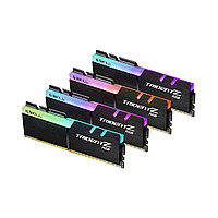 Комплект модулей памяти G.SKILL TridentZ RGB F4-3600C19Q-32GTZRB (Kit 4x8GB) DDR4 32GB DIMM Черный