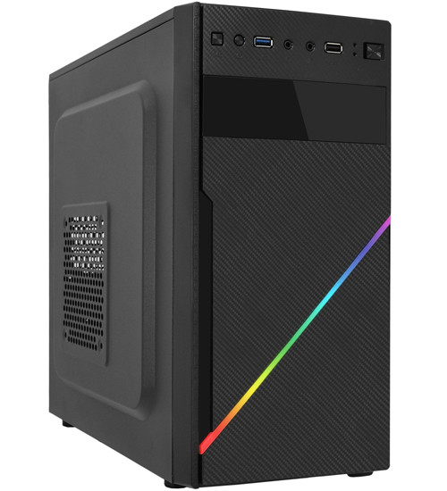 Core i3-10100F-3.6GHz/H510/RAM 8GB/SSD 330GB/GT1030-2GB/no DVD/400W - фото 1 - id-p104305559