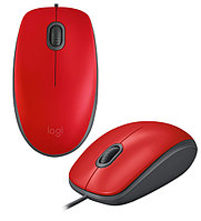 Мышь Logitech M110 Silent [910-005489], USB red