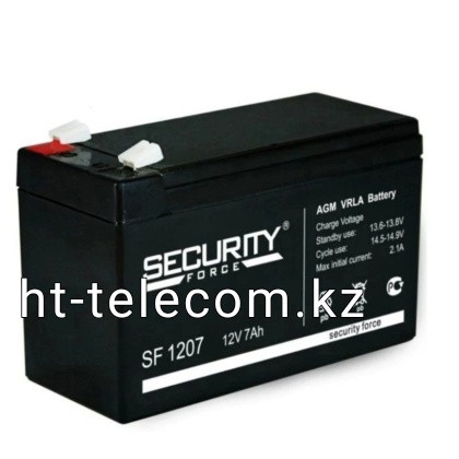 Аккумуляторная батарея Security Force SF 1207 (12V / 7Ah) - фото 1 - id-p104308517