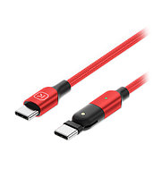 Кабель USB, Kuulaa KL-O134, 1.2м, Красный