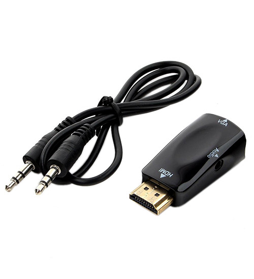 Конвертер HDMI m -> D-Sub (VGA) f, Cablexpert A-HDMI-VGA-02 - фото 1 - id-p104307746