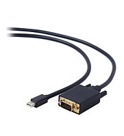 Кабель SVGA, MiniDisplayPort to D-Sub (VGA), 1.8m, Cablexpert CC-mDPM-VGAM-6