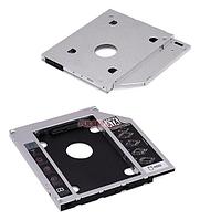 Переходник для установки SSD/HDD вместо DVD в ноутбук, Gembird MF-95-01