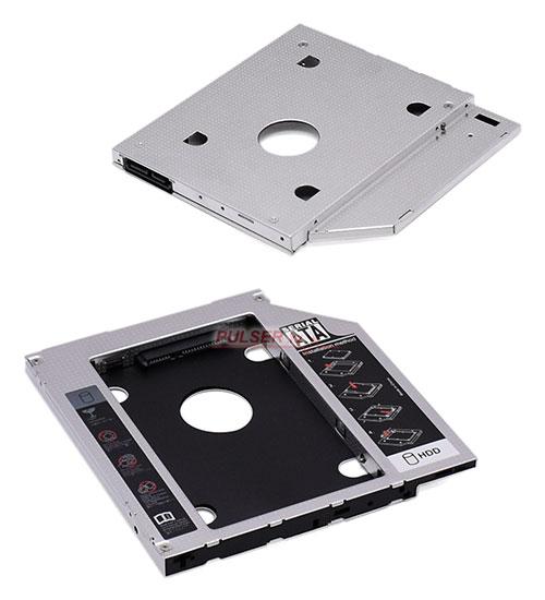 Переходник для установки SSD/HDD вместо DVD в ноутбук, Gembird MF-95-01 - фото 1 - id-p104307888