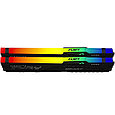 Комплект модулей памяти Kingston Fury Beast RGB, KF552C40BBAK2-32, DDR5, 32 GB, Черный, фото 3