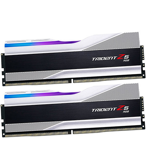 Комплект модулей памяти G.Skill Trident Z5 RGB, F5-5600J3636C16GX2-TZ5RS, DDR5, 32 GB, silver