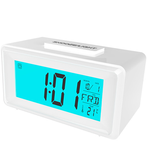 Часы с термометром Ritmix CAT-101, Белый - фото 1 - id-p104307002