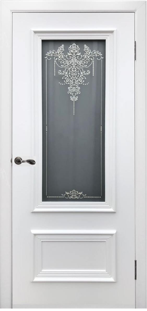 Межкомнатная дверь Премьер ( белая эмаль) h2200мм
