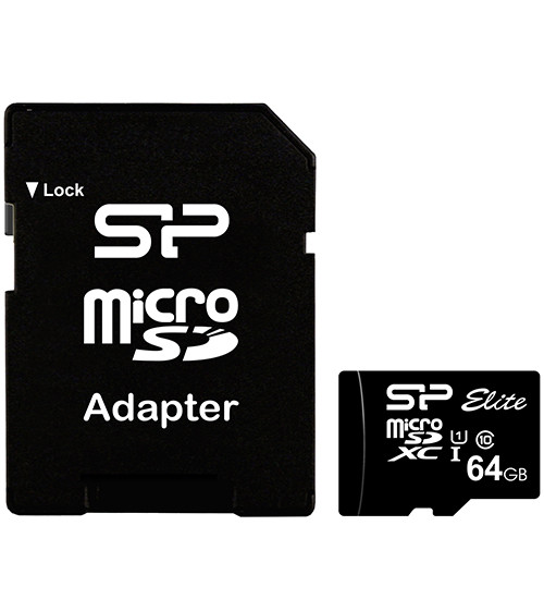 Карта памяти SDXC Silicon Power, SP064GBSTXBU1V10SP, 64GB, Class 10 - фото 1 - id-p104307168